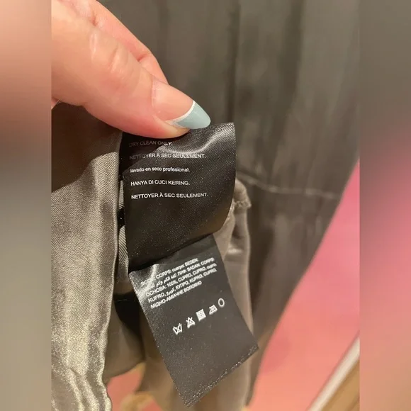 BeBe silky vest/dress/trench - Picture 10 of 15